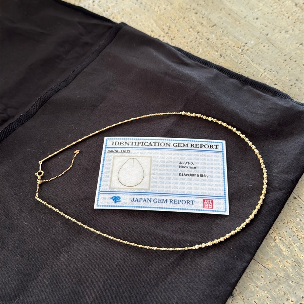Yellow Gold Necklace
